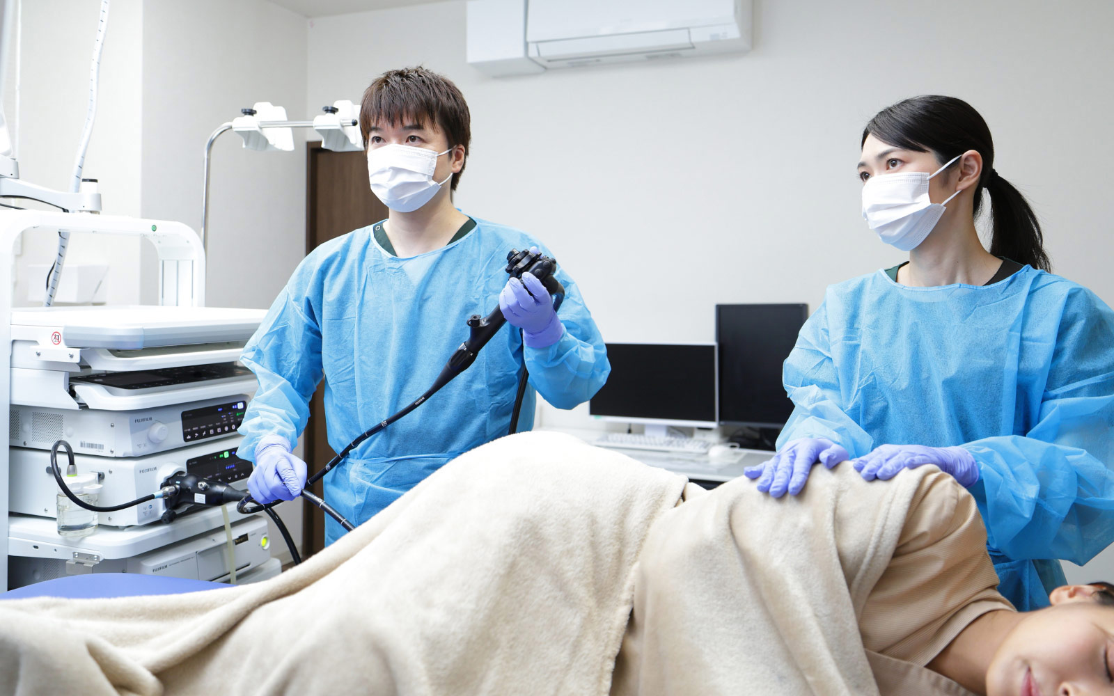 内視鏡専門医による精度の高い大腸カメラ検査を行っています