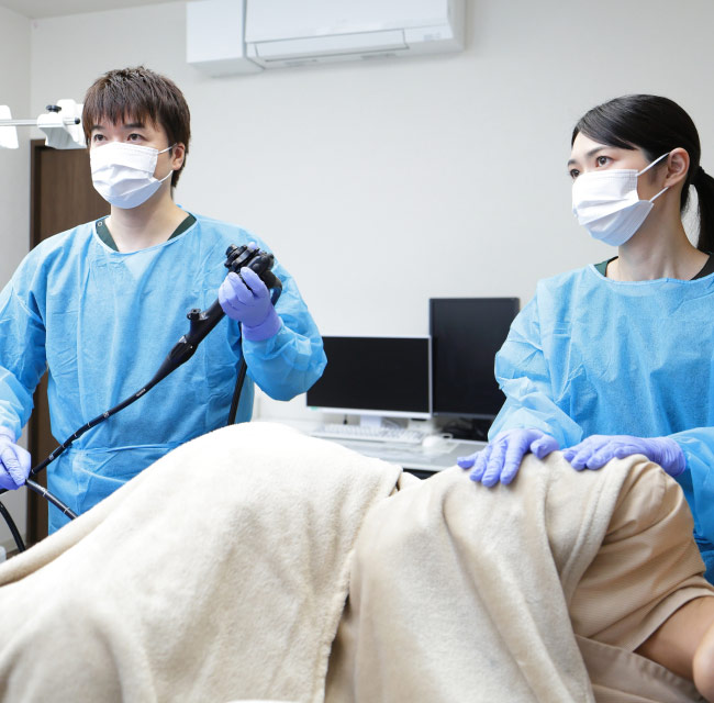 内視鏡専門医による精度の高い大腸カメラ検査を行っています