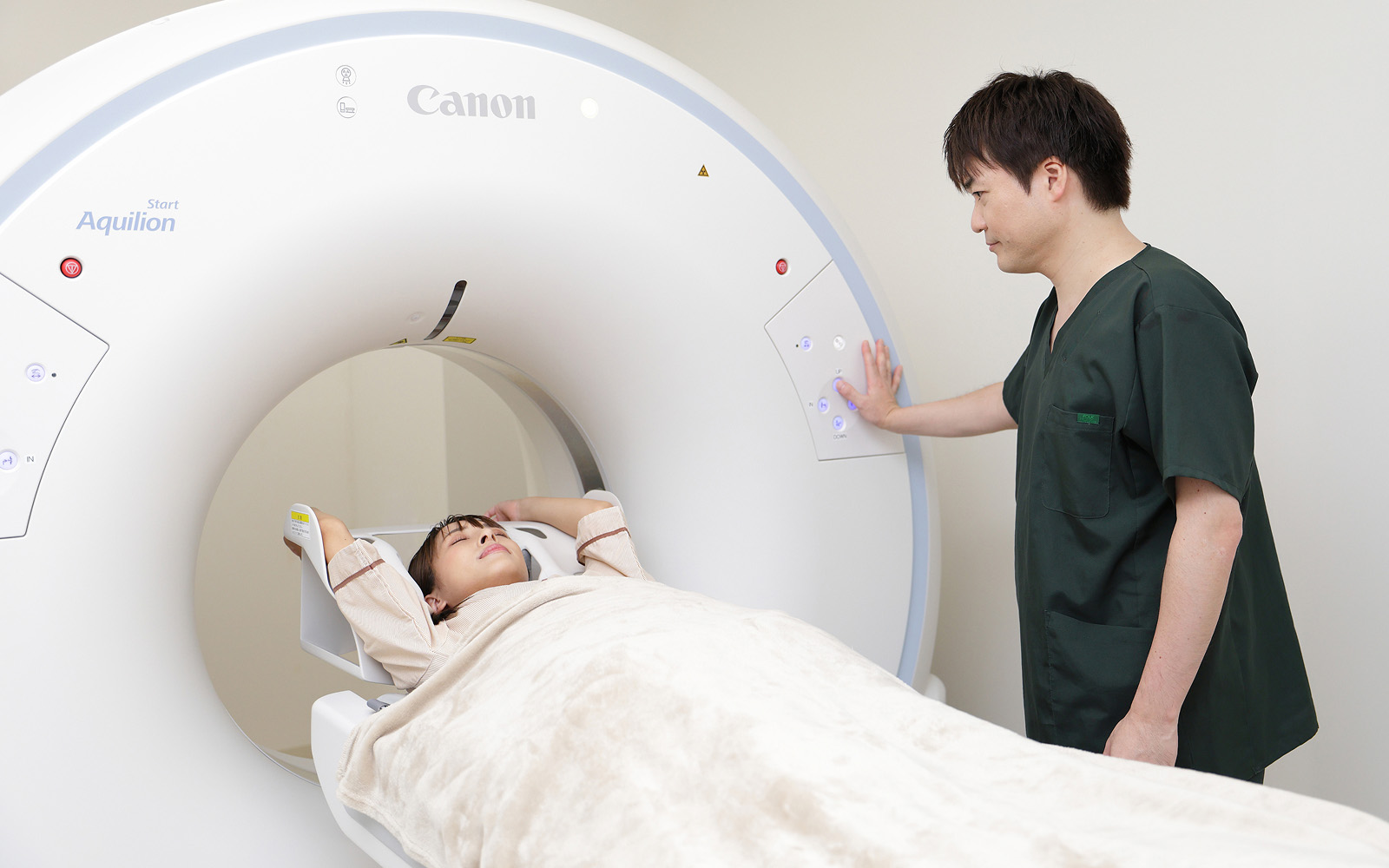 最新のCT導入で病院レベルの精度の高い検査